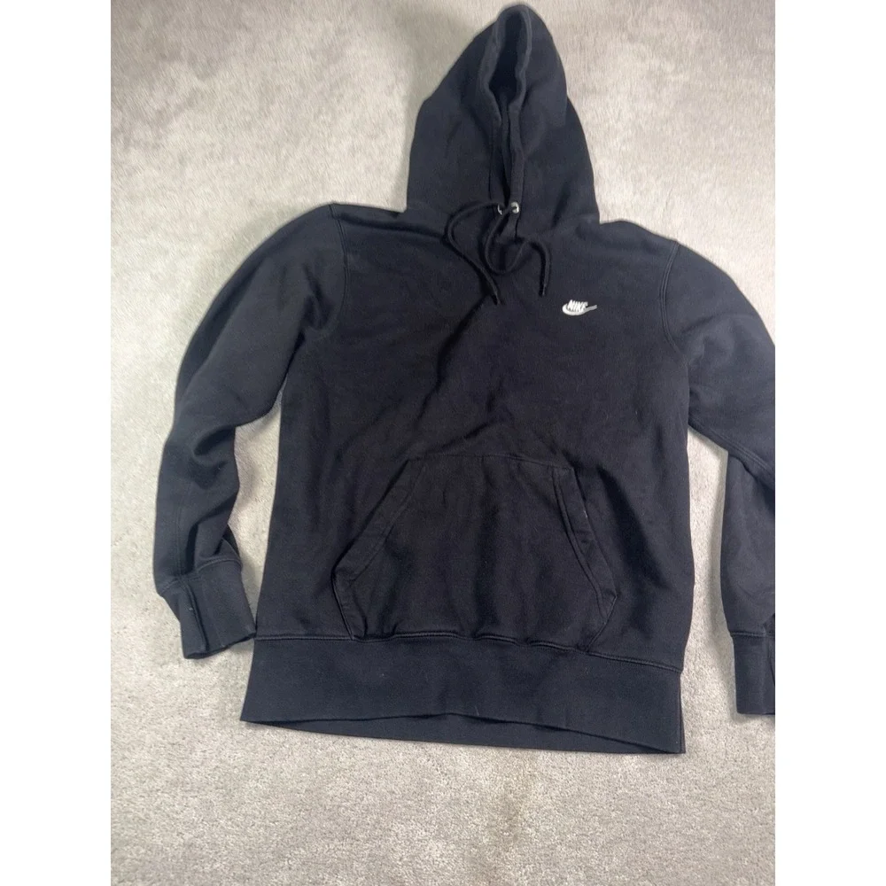 Nike Sportswear Club Men's Pullover Hoodie - Black Small